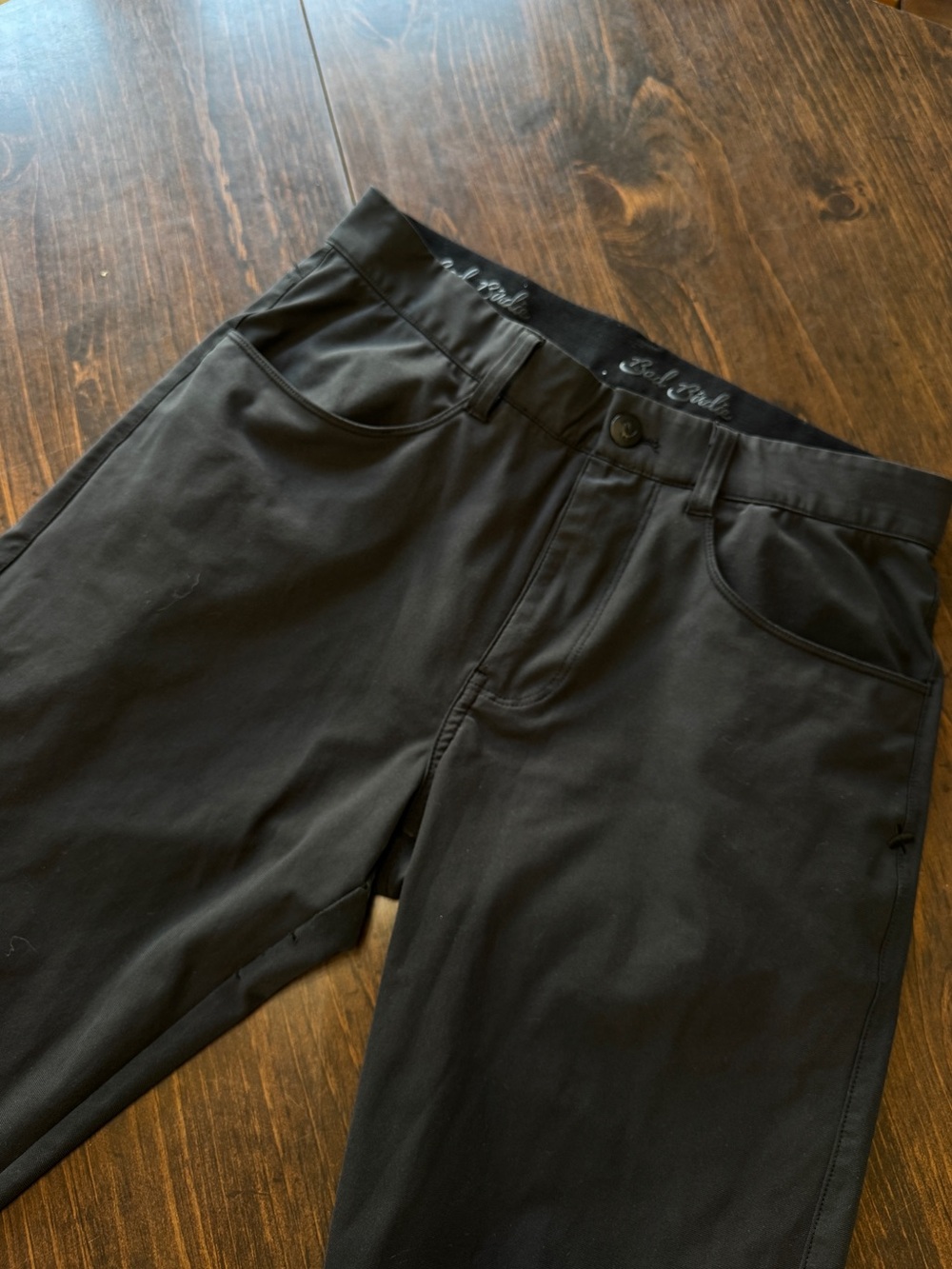 Men’s Black Bad Birdie Gold Pants